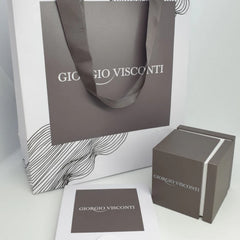 Pulsera Tennis Giorgio Visconti en Oro Blanco de 18 KT y Diamantes