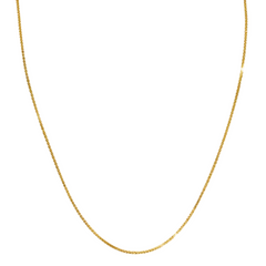 Collana oro ritagliata