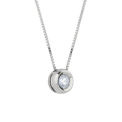 Collana Bibigì Punto Luce A Cipollina Con Diamante 0.01 CT CLK0002B01