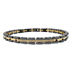 Zancan Steel and Hi-Tech Ceramic Bracelet UHB055