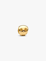 Charm Pandora Mini Calavera Chapado en Oro de 14K