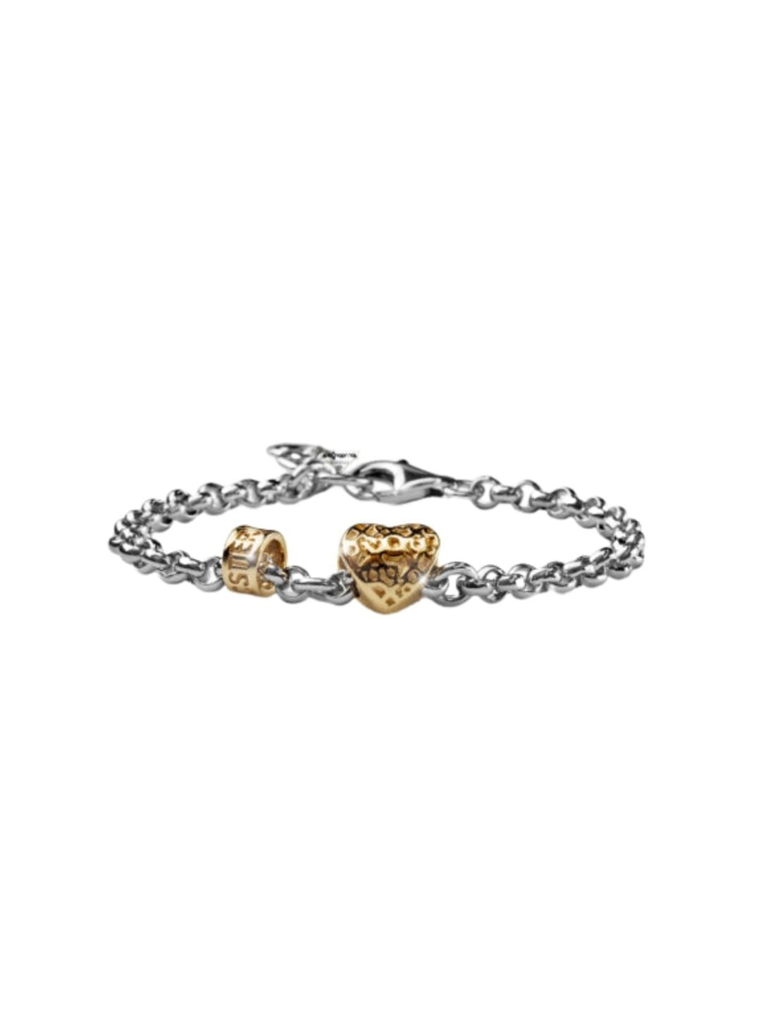 Maria Cristina Sterling Bracelet with Heart