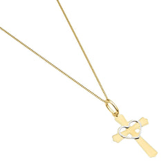 Ciondolo Stroili Croce Holy Oro Bicolore 9 KT 1411722