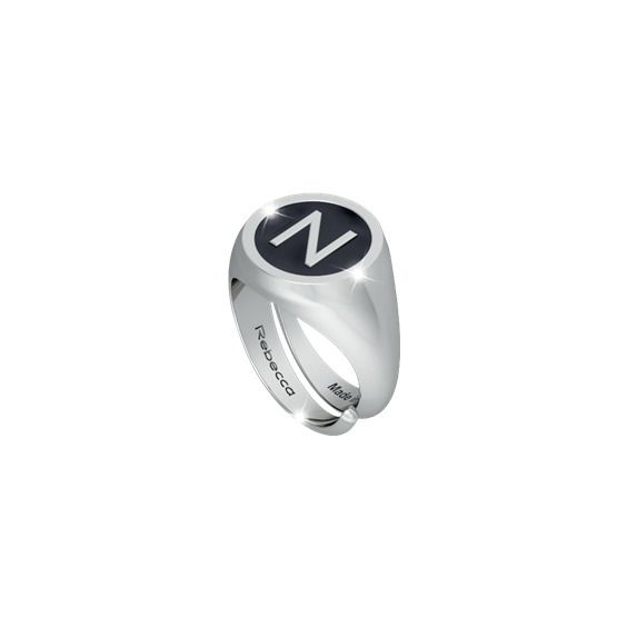 Anillo con inicial N de Rebecca Chevalier