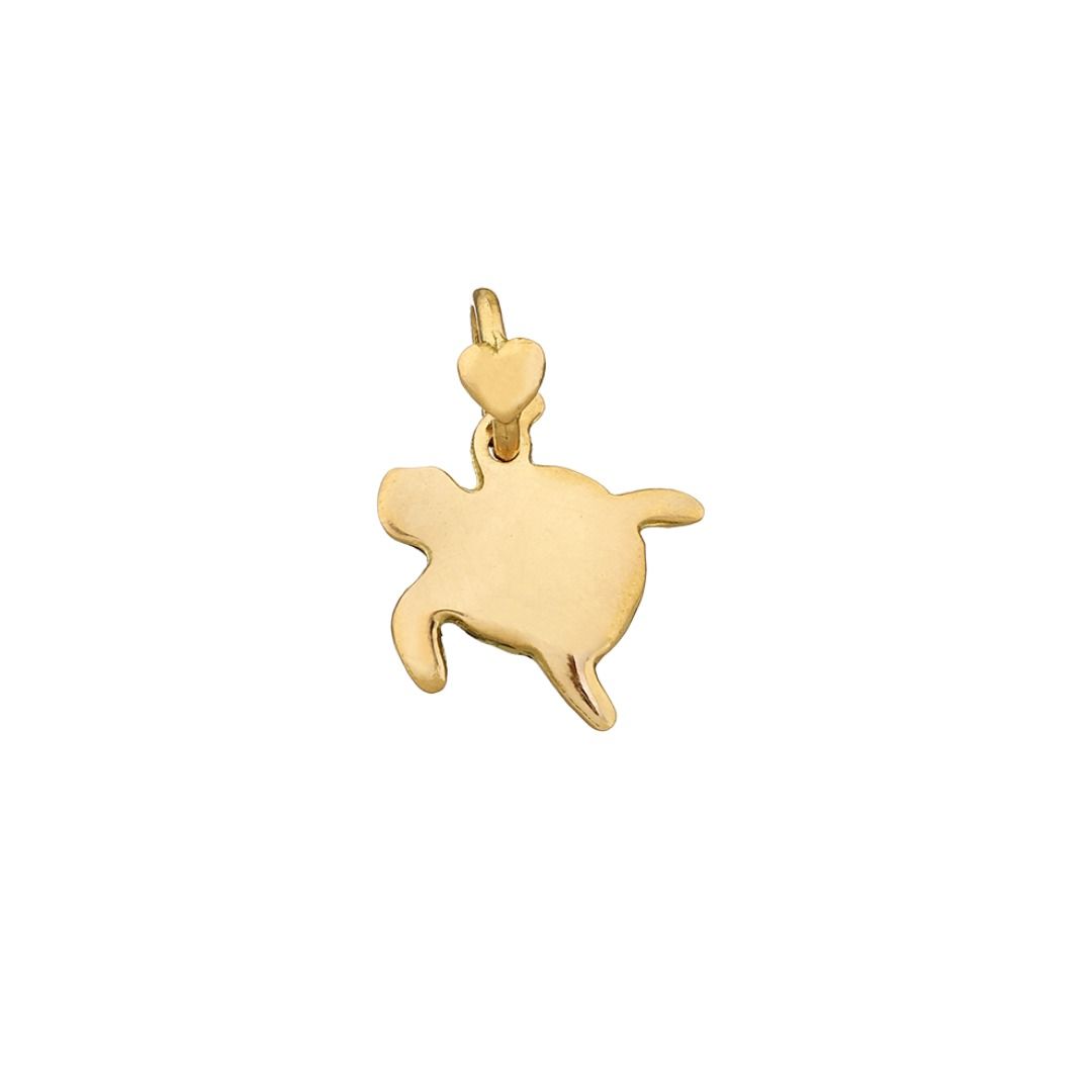 Dodo Mariani Turtle Charm in 9K Yellow Gold