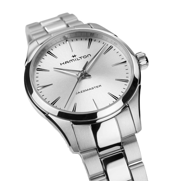 Orologio Hamilton Jazzmaster Donna Quartz Silver 32 mm H32301181