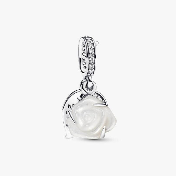 Charm Pandora Pendente Rosa Bianca 793200C01