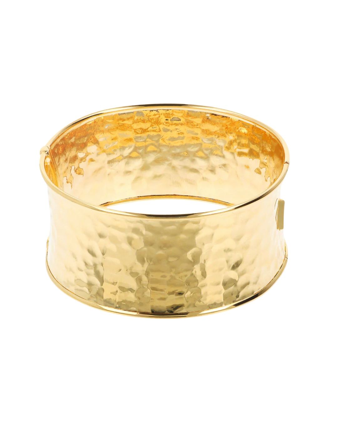 Bracciale Etrusca Rigido a Fascia Martellato WSET00855.YG-SM