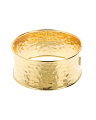 Bracciale Etrusca Rigido a Fascia Martellato WSET00855.YG-SM