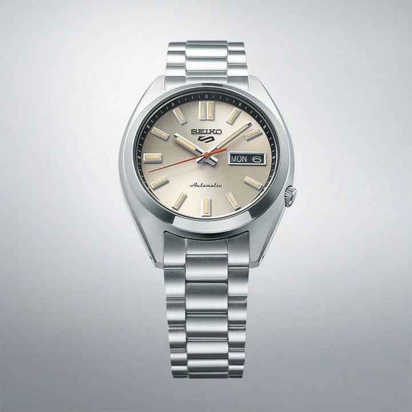 Orologio Seiko 5 Automatico con Quadrante Beige