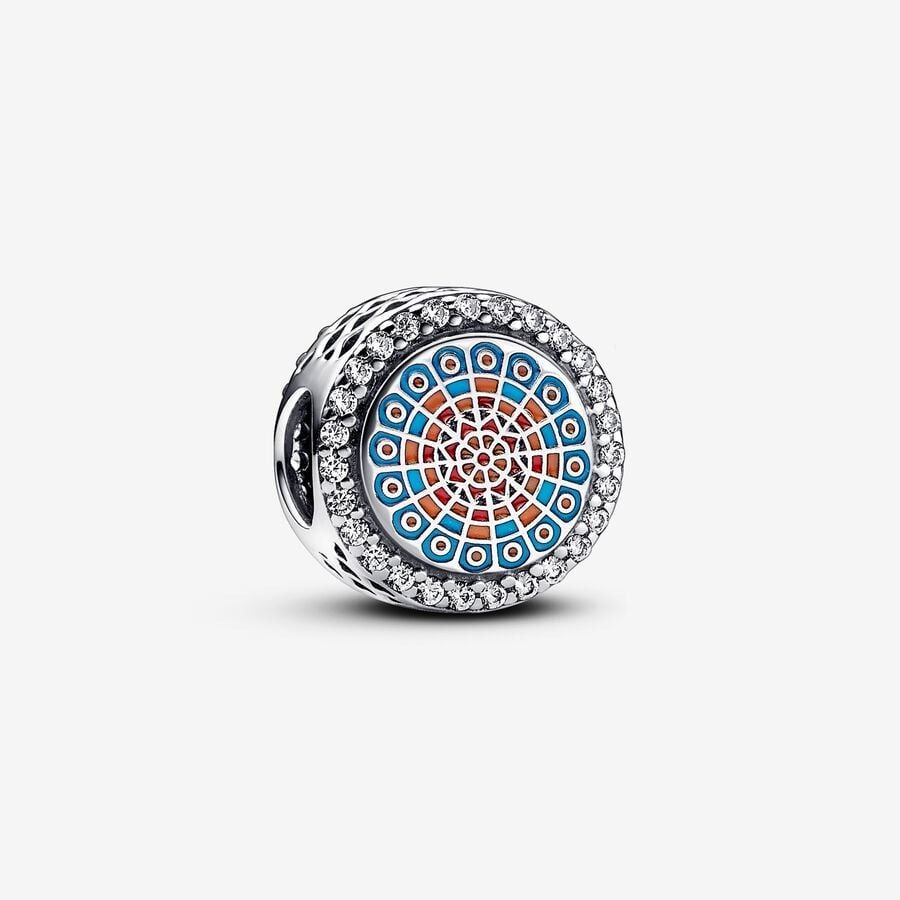 Pandora Charm Cathedral Rose Window