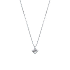Collana Mirco Visconti Punto Luce in Oro Bianco 18 KT e Diamante ct. 0,20 BN1/60