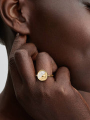 Anello Pandora Medallion Pegaso "Ex Animo" Reversibile 164812C01