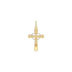 Ciondolo Stroili Croce Holy Oro Bicolore 9 KT 1411722