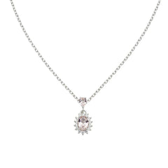 Amen Mini Royal Lady Necklace with Colored Zirconia