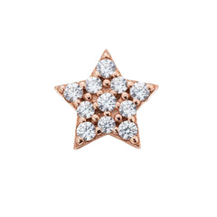 Charms de estrella con circonitas de Marcello Pane