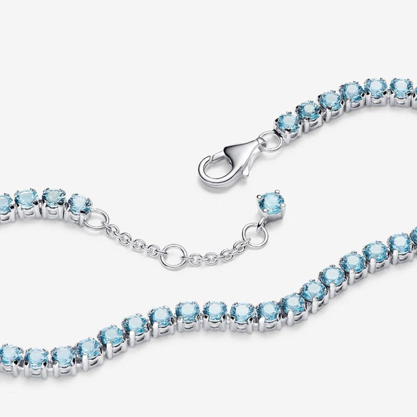 Bracciale Pandora Tennis Cristalli Azzurri 591469C03