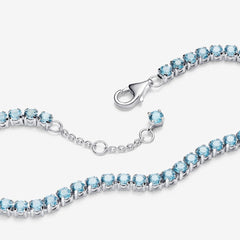 Bracciale Pandora Tennis Cristalli Azzurri 591469C03