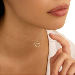 Ciondolo Stroili Cuore Poème Oro Giallo 9 KT Cubic Zirconia 1429089