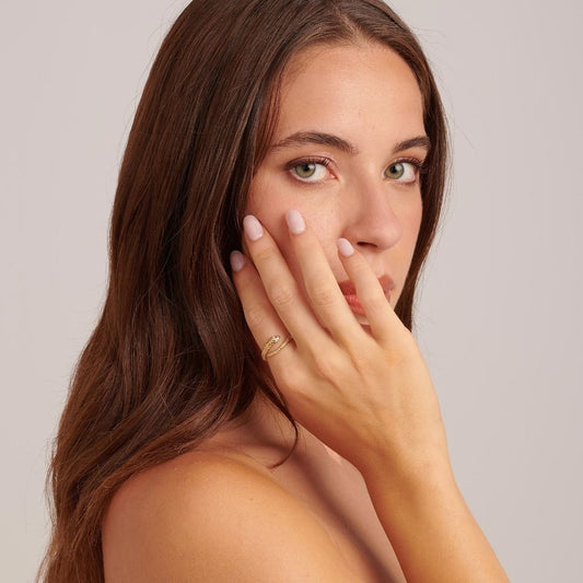 Anello Brosway Chakra Serpente Dorato