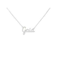 Gaia Name Necklace in 316 Stainless Steel