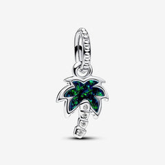 Pandora Charm Pendant Palm Tree Opal