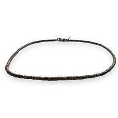 Bracciale in Oro Brunito 18 kt con Sfere Diamantate BR088