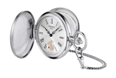 Orologio Tissot Double Savonnette Mechanical Orologio da tasca T8654059903800