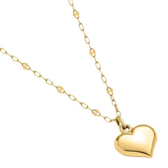 Stroili Heart Poème Yellow Gold 9 CT Pendant 1433527