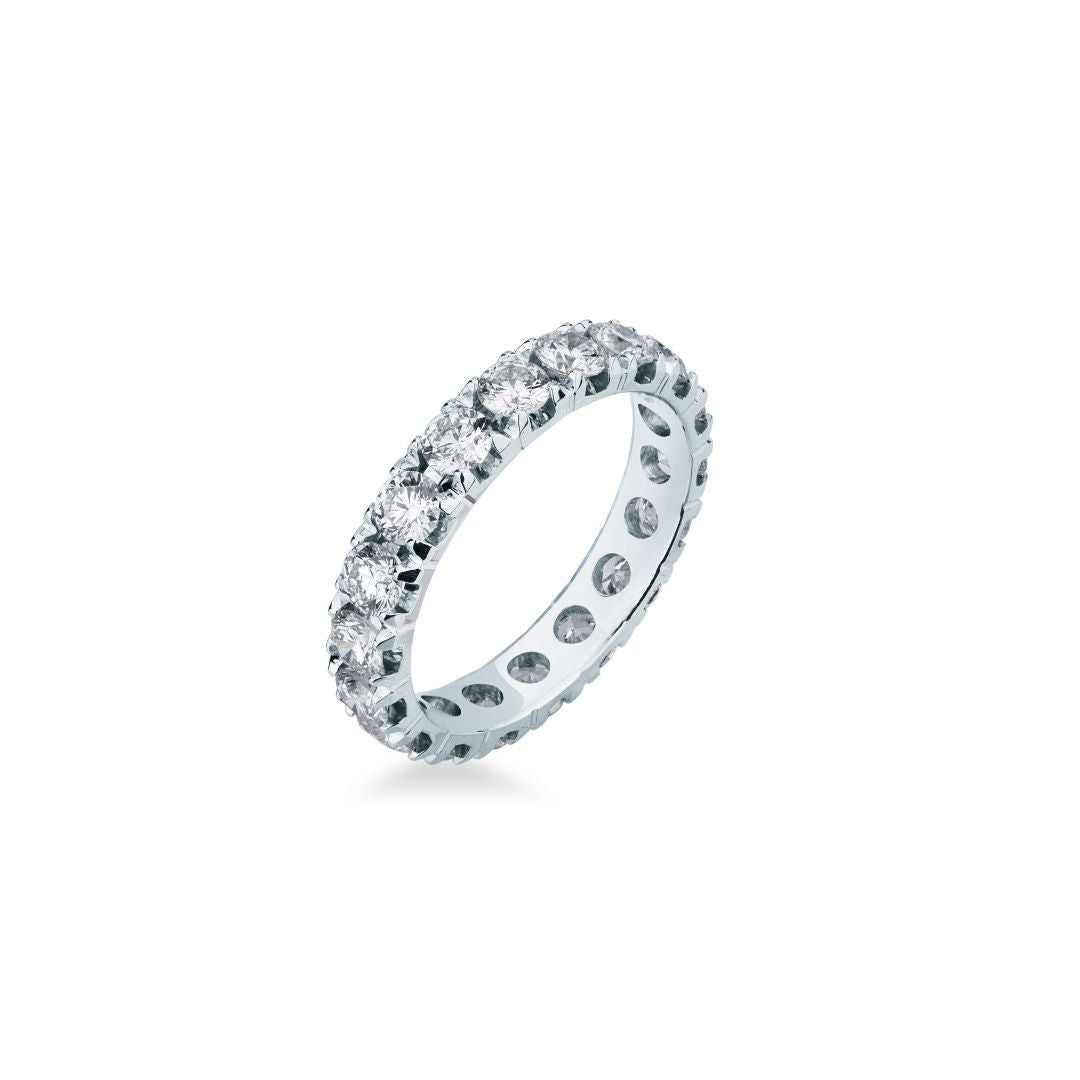 Mirco Visconti Eternity Ring with 2.45 ct Diamonds