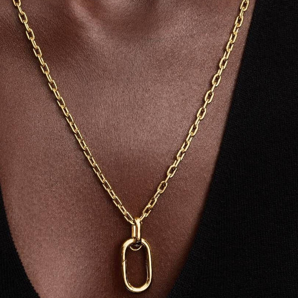 Collana Pandora Con Link Pendente Apribile Pandora ME Rifinita In Oro 364083C00