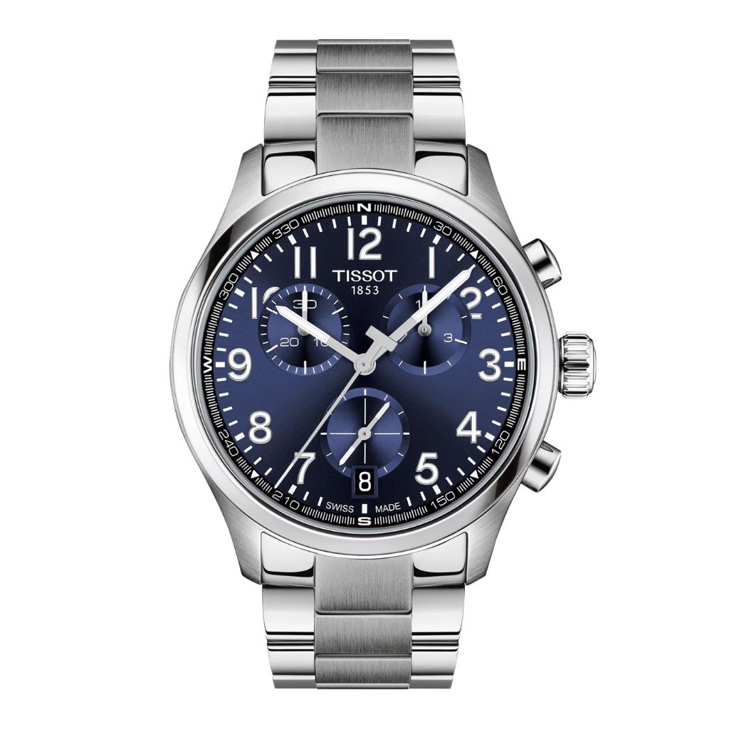 Orologio Tissot Uomo Chrono L Blu 42 mm T1164171104200