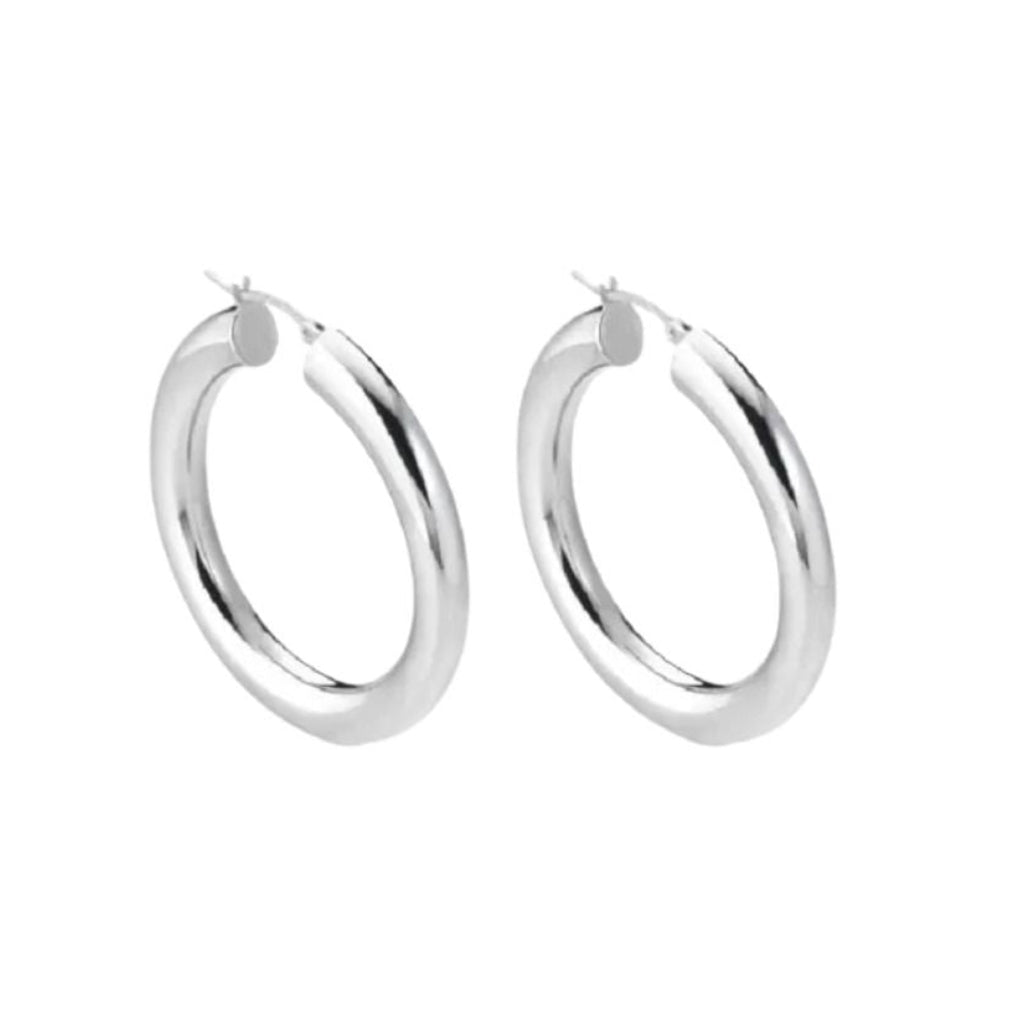Orecchini Marcello Pane Cerchi In Argento ORSA 007