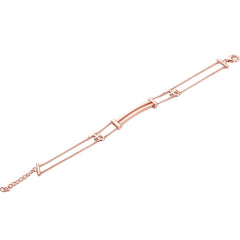 Pulsera modular de doble cadena Marcello Pane
