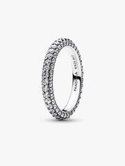 Anello Pandora Pavè Fascia Singola