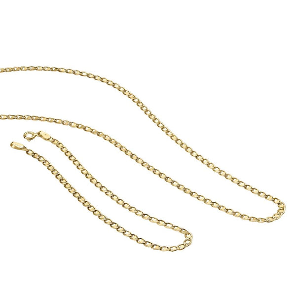 Bracciale Stroili Catena Colette Oro Giallo 9 KT Maglia Traversino 1435933