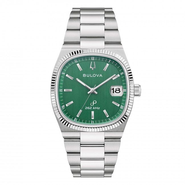 Bulova Super Seville Green Dial Watch