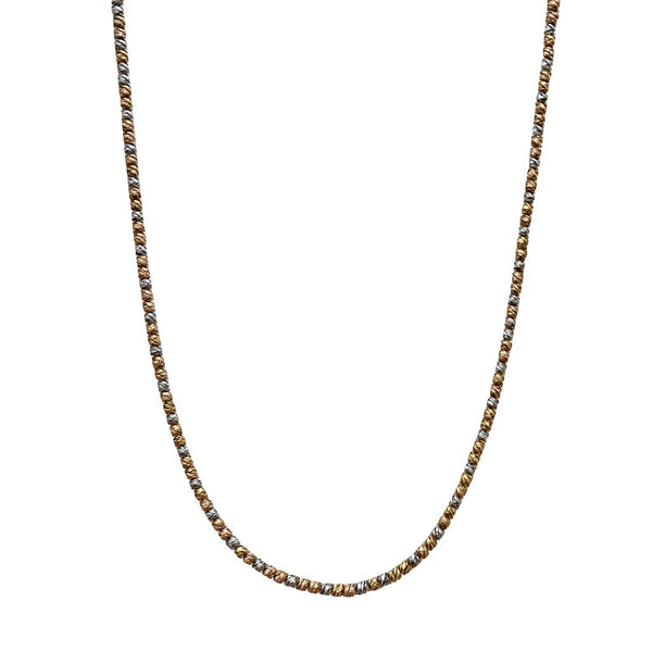 Milleluci Necklace in 18 KT White, Rose and Yellow Gold