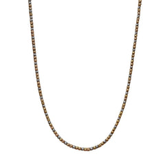 Milleluci Necklace in 18 KT White, Rose and Yellow Gold