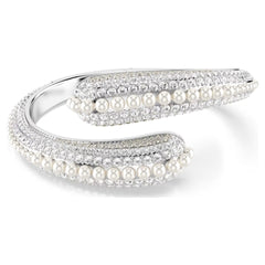Swarovski Sublima Rigid Bracelet with Crystals and Pearls