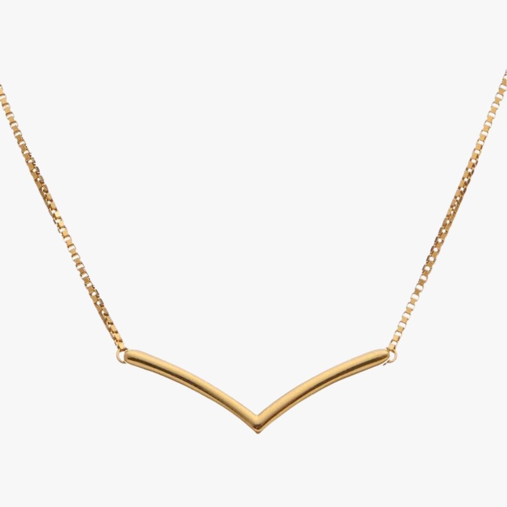 Pandora Luminous Chevron Necklace 368710C00-45