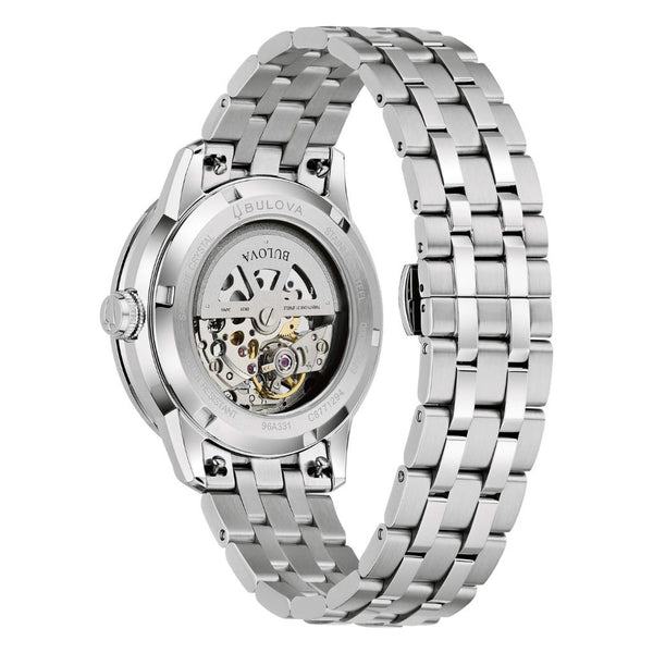Orologio Bulova Sutton Skeleton 40mm Blu