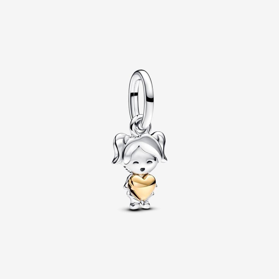 Charm Pandora Pendente Bimba Felice 763601C00