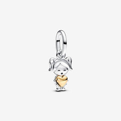 Charm Pandora Pendente Bimba Felice 763601C00