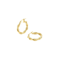 Orecchini Stroili A Cerchio Isabelle Oro Giallo 9 KT 15 mm 1429443