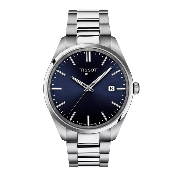 Tissot PR 100 Men's Watch with Blue Dial