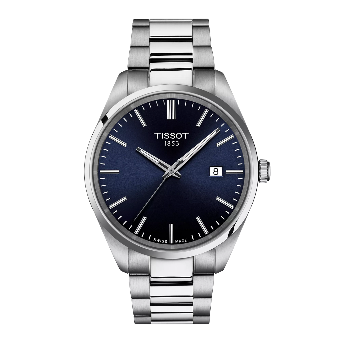 Tissot PR 100 Men's Watch with Blue Dial