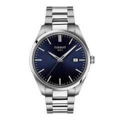 Tissot PR 100 Men's Watch with Blue Dial