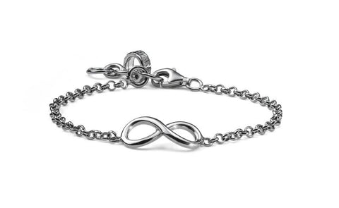 Maria Cristina Sterling Infinity Bracelet