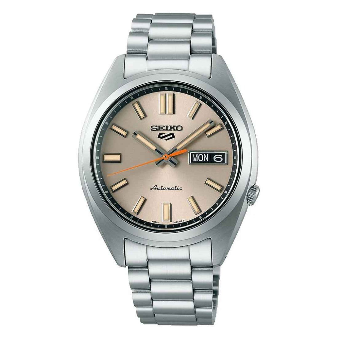 Orologio Seiko 5 Automatico con Quadrante Beige